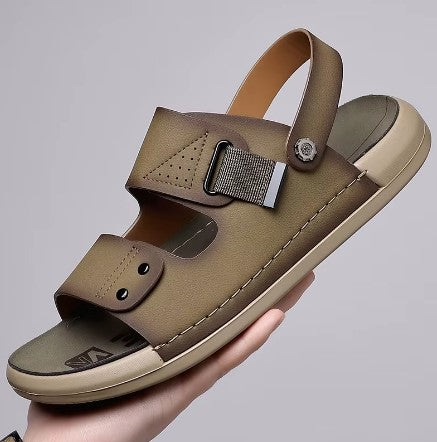 sandales-orthopédiques-en-cuir prémium
