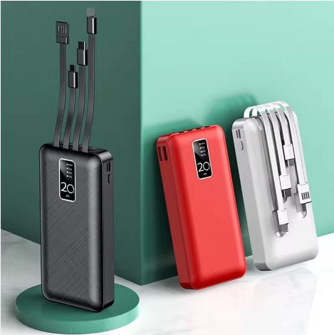 power-bank-4-en-1-chargeur-haute-capacité-avec 4-cables-pour-differents-types-de-smartphones