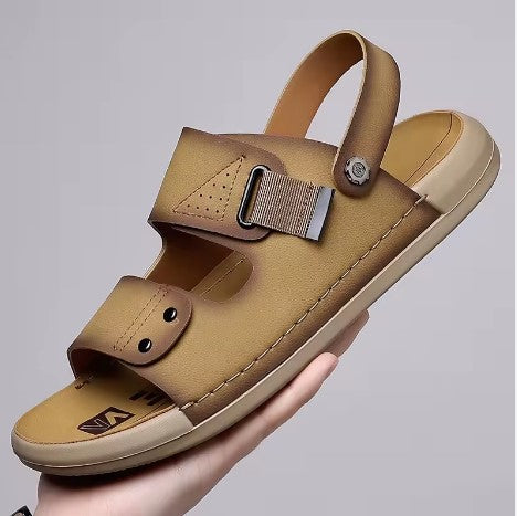sandales-orthopédiques-en-cuir prémium