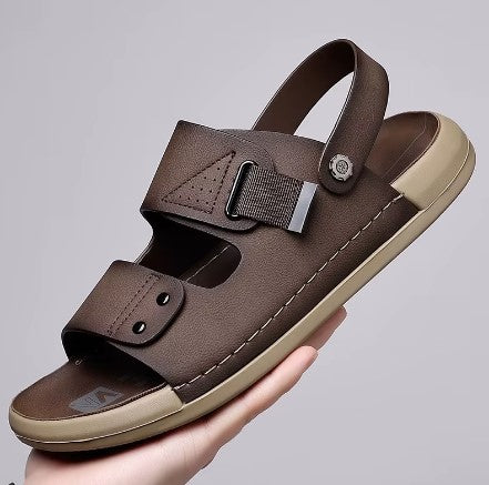sandales-orthopédiques-en-cuir prémium